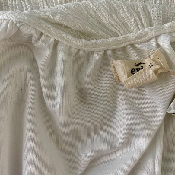 Exist Boho Cold Shoulder Embroidered Top Women's XL - Picture 10 of 12